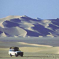 Tour in the desert